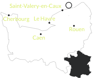 Carte de situation Doudeville